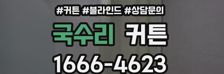 국수리 커튼