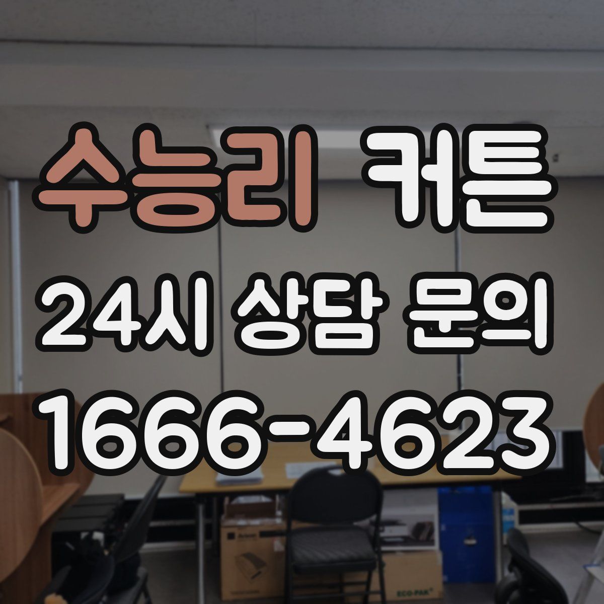 수능리 커튼