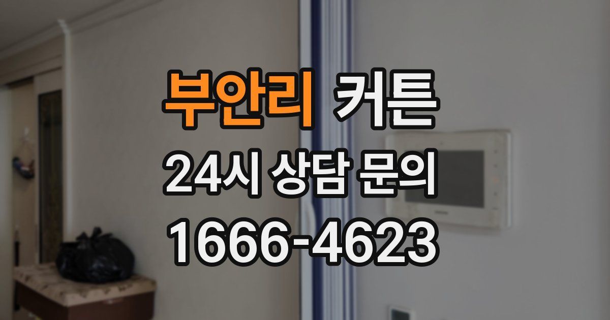 부안리 커튼