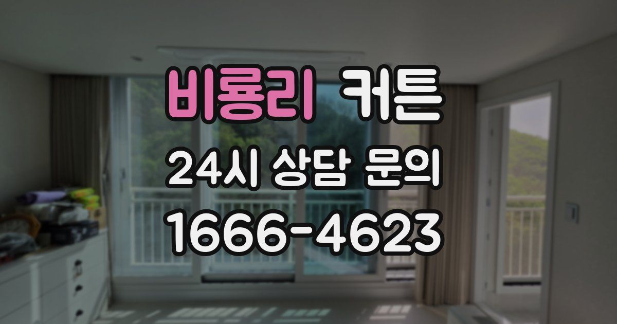 비룡리 커튼