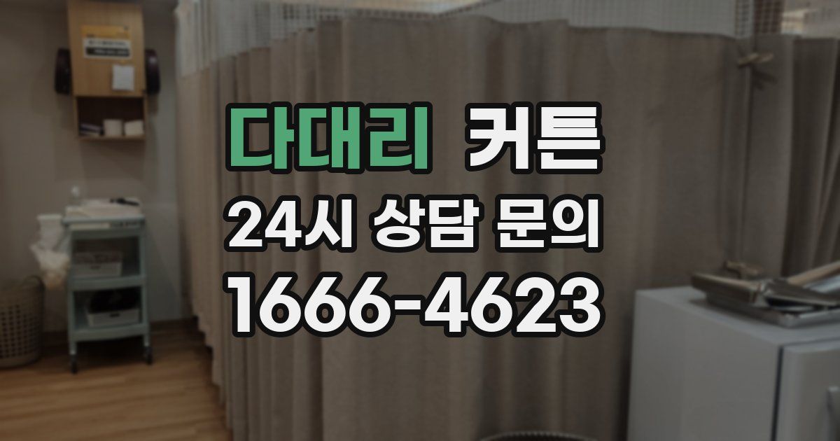 다대리 커튼