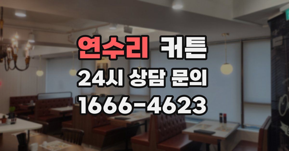연수리 커튼