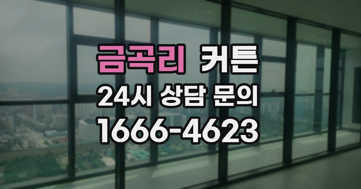 금곡리 커튼