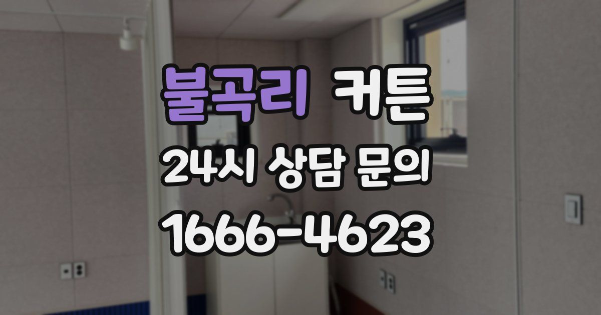 불곡리 커튼
