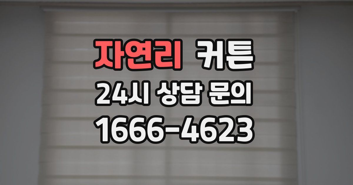 자연리 커튼