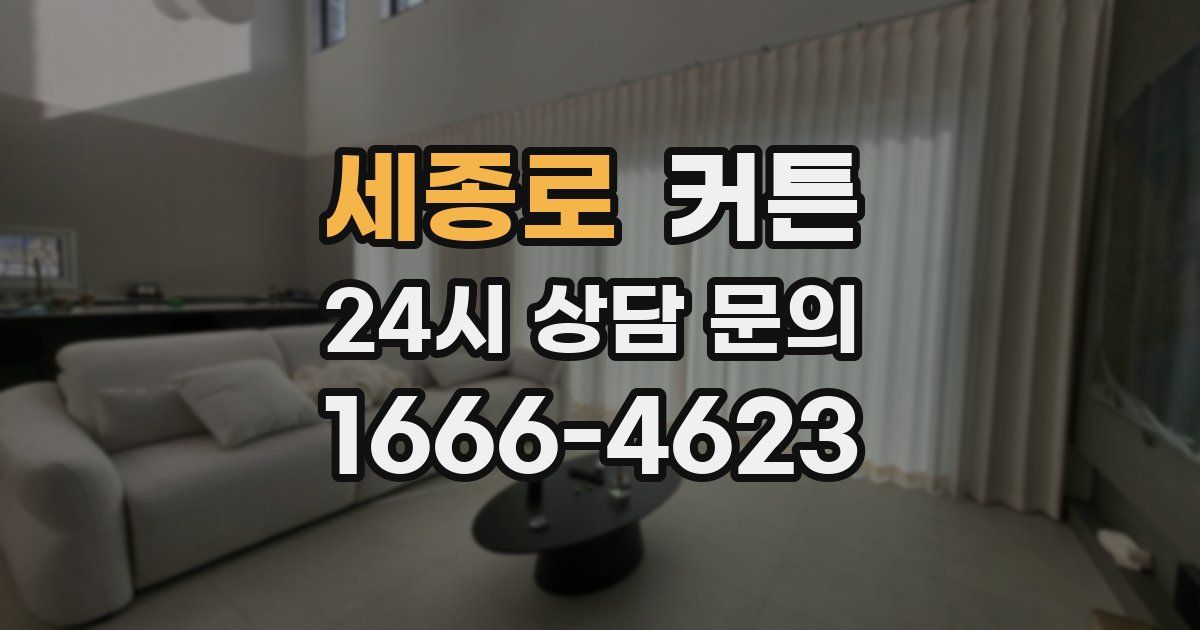세종로 커튼