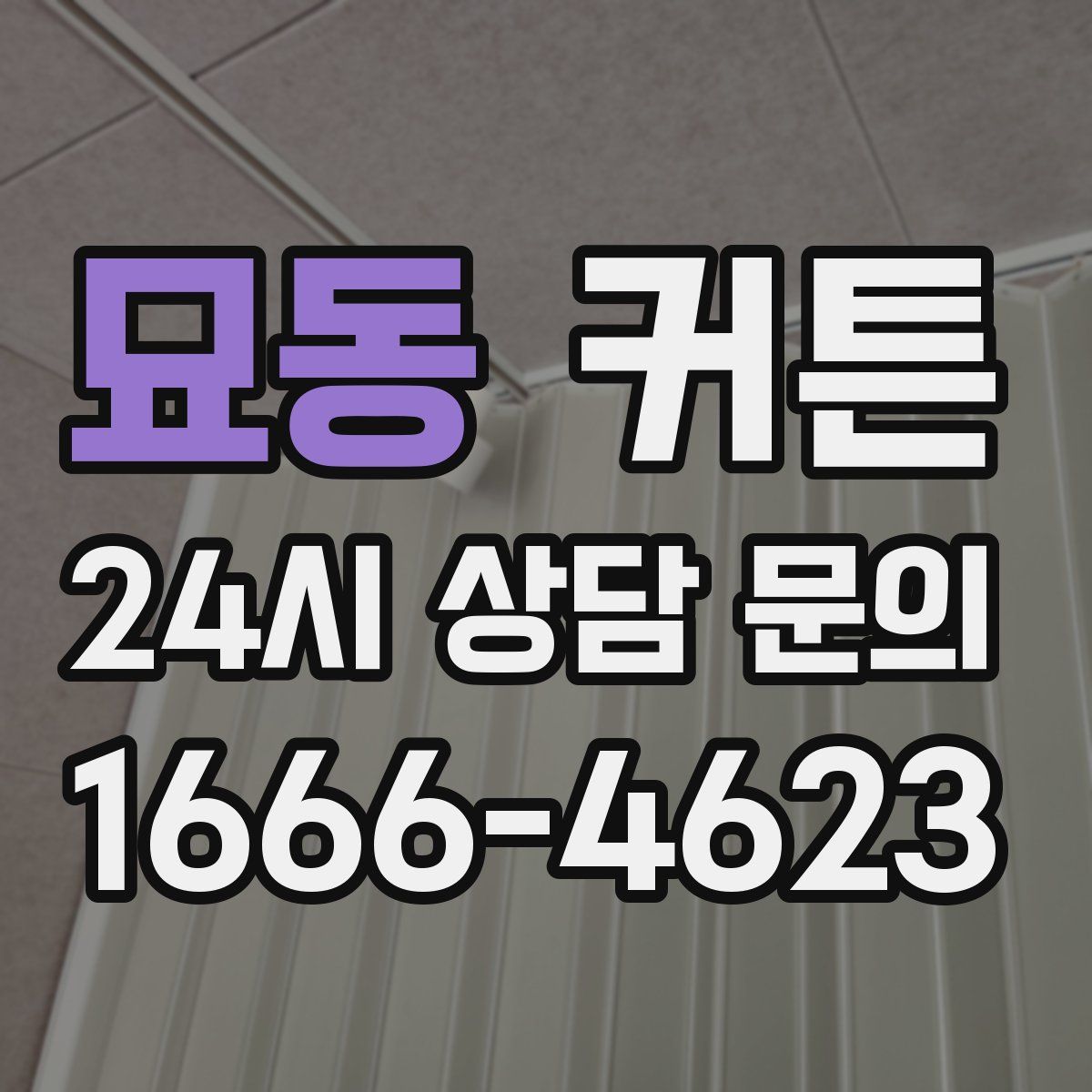 묘동 커튼