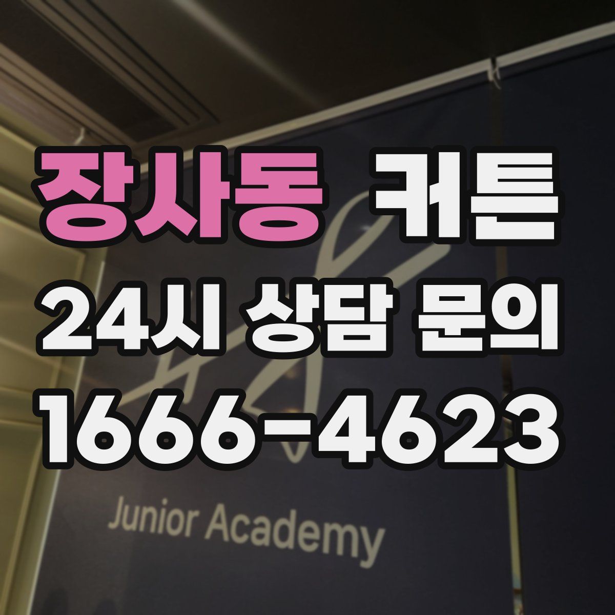 장사동 커튼