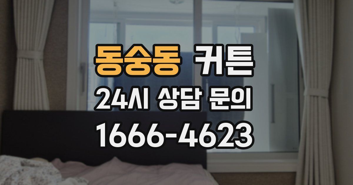동숭동 커튼