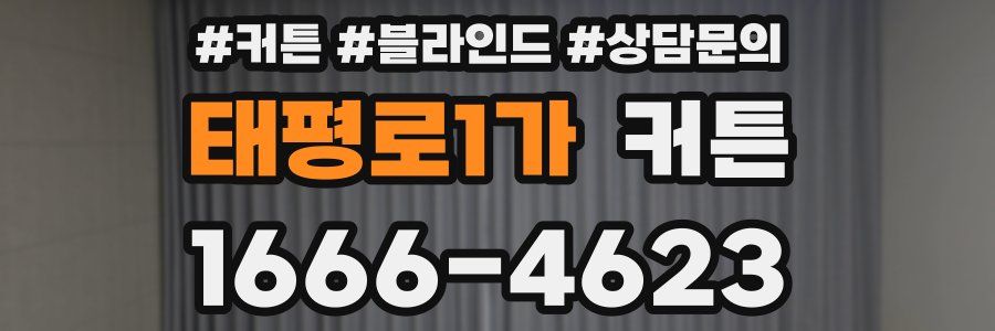 태평로1가 커튼