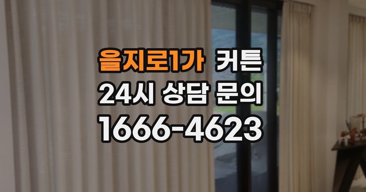 을지로1가 커튼