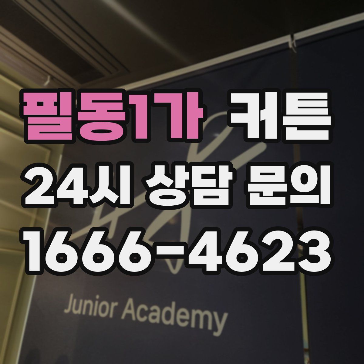 필동1가 커튼