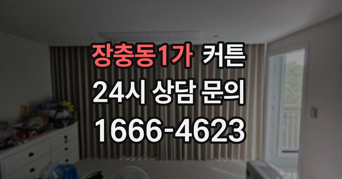 장충동1가 커튼
