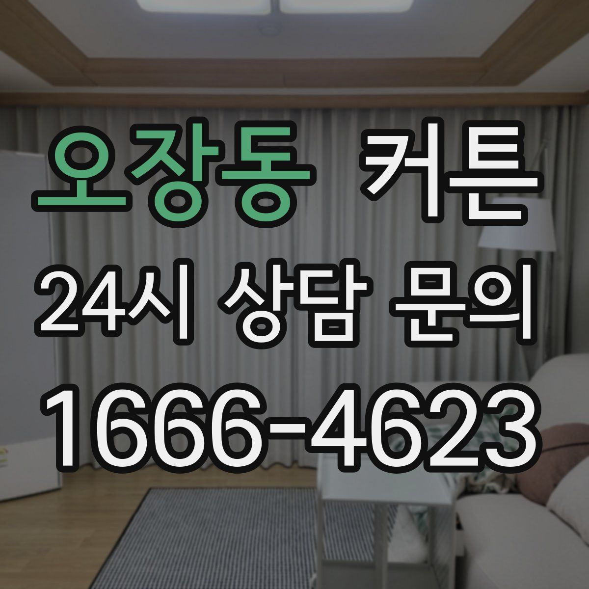 오장동 커튼