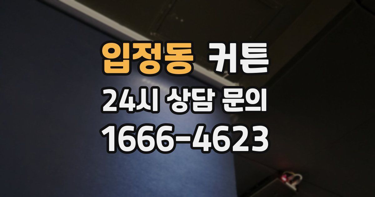 입정동 커튼