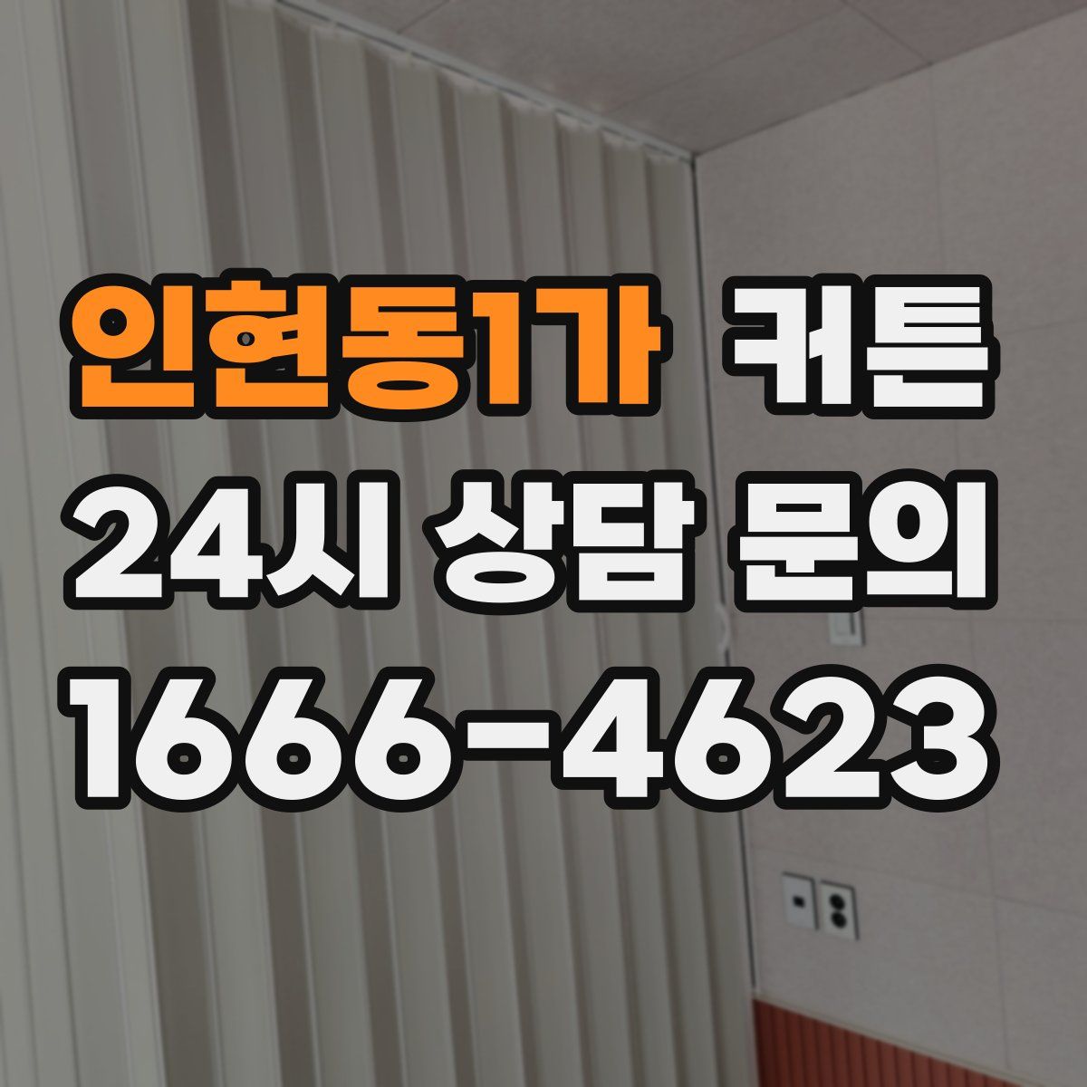 인현동1가 커튼