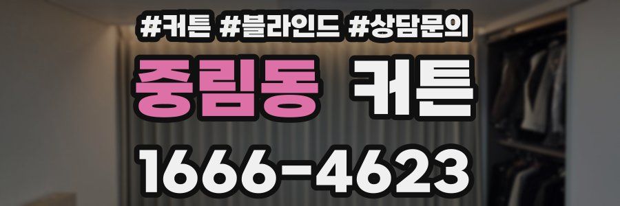 중림동 커튼