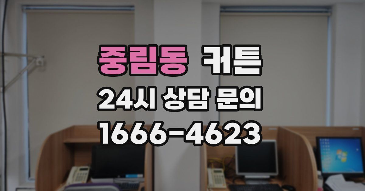 중림동 커튼