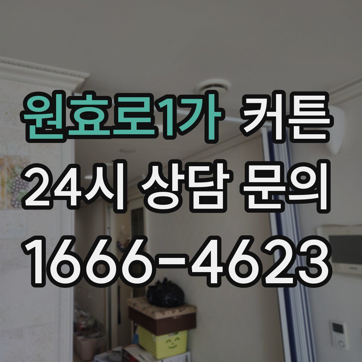 원효로1가 커튼