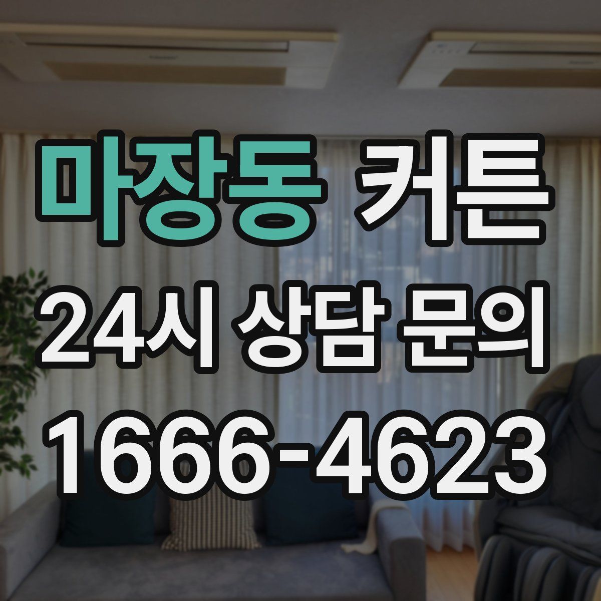 마장동 커튼
