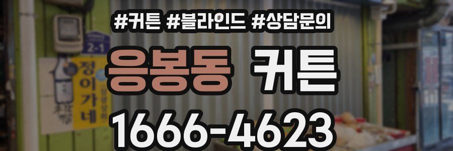 응봉동 커튼