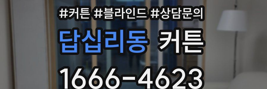 답십리동 커튼