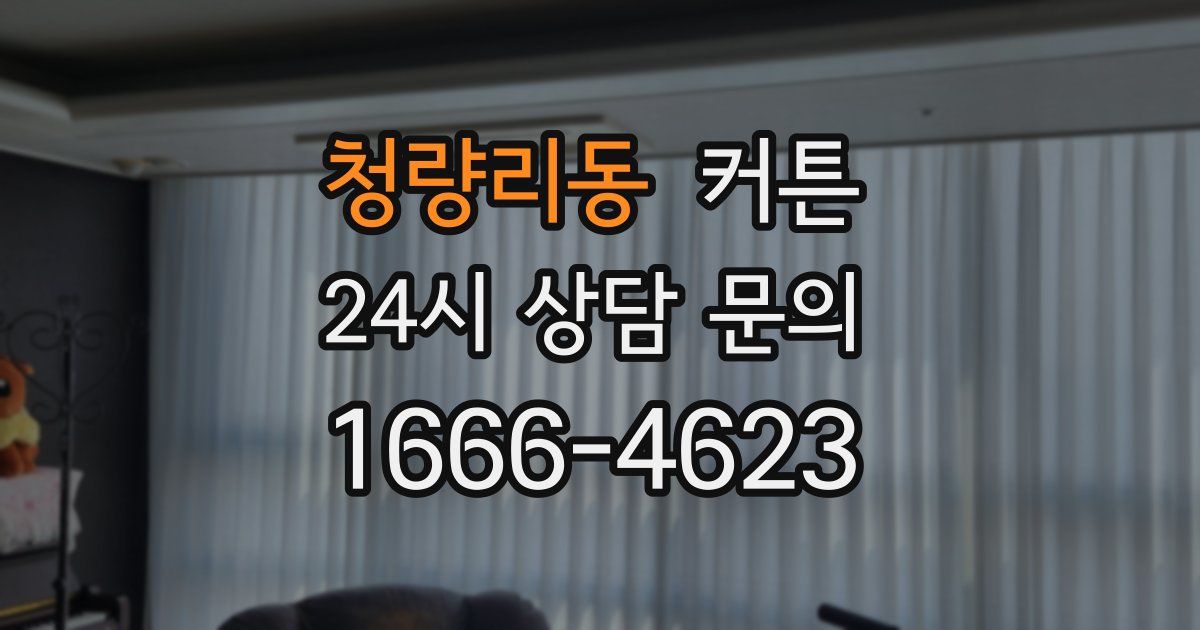 청량리동 커튼