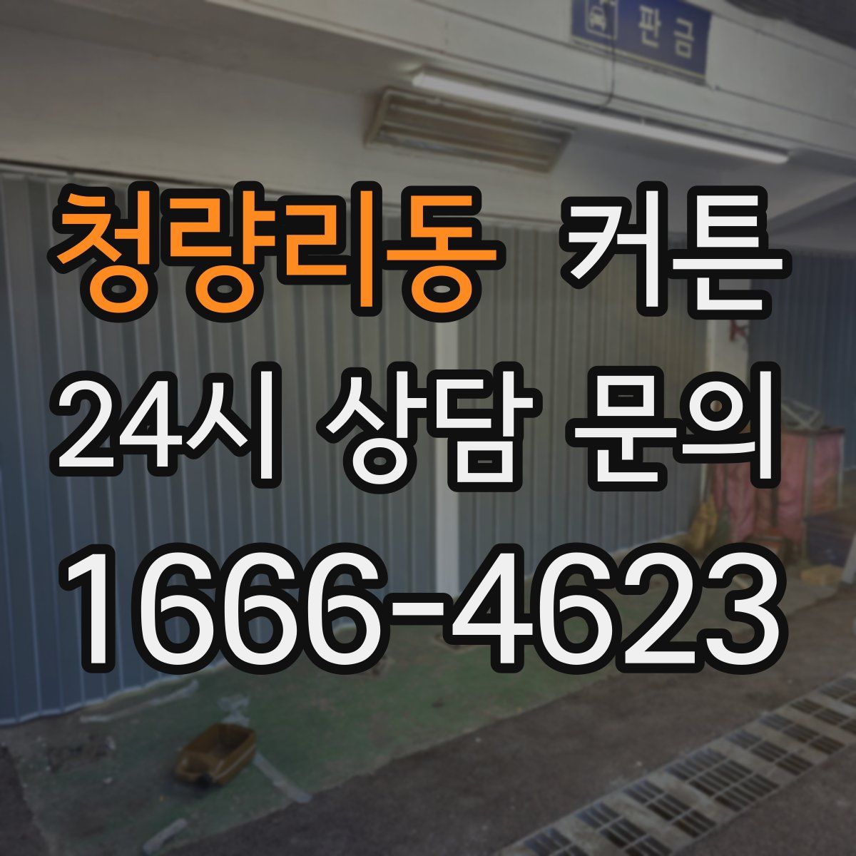 청량리동 커튼