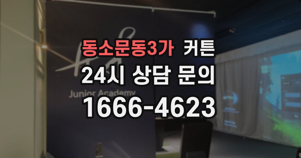 동소문동3가 커튼