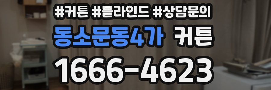 동소문동4가 커튼