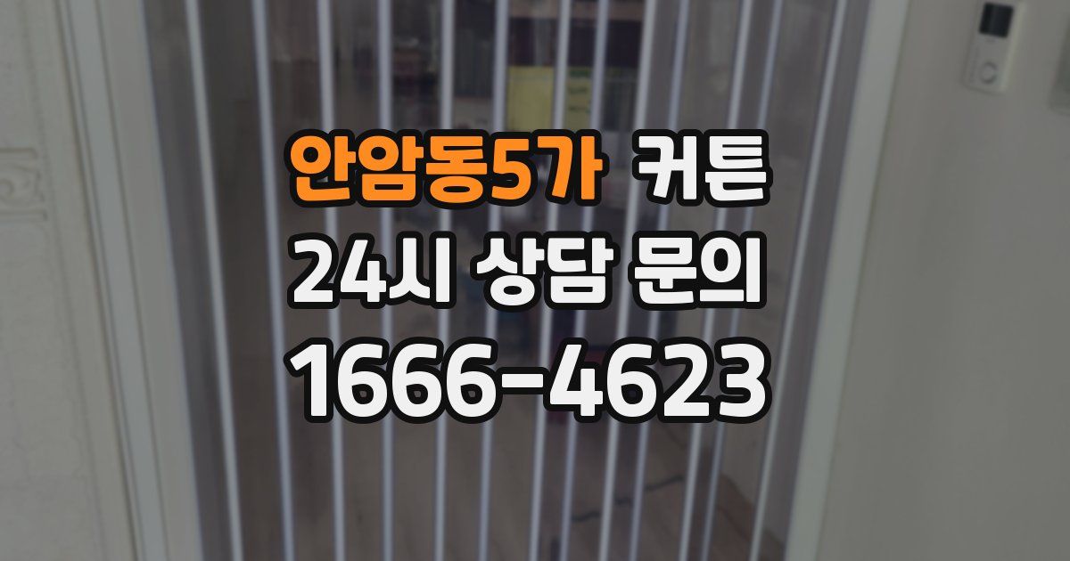 안암동5가 커튼