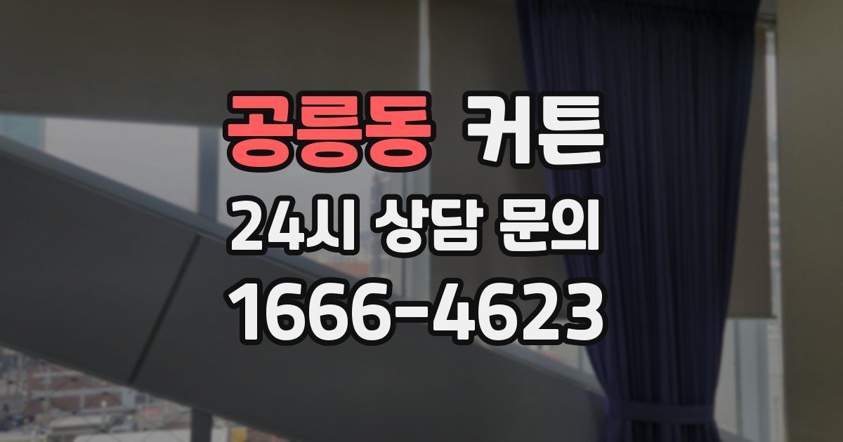공릉동 커튼