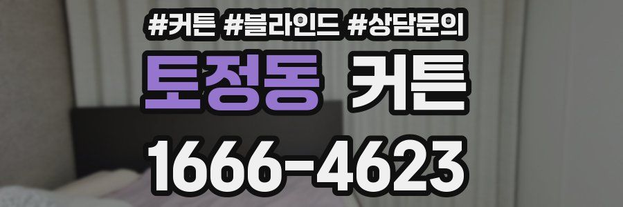 토정동 커튼