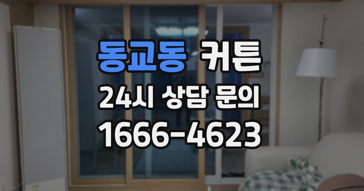 동교동 커튼