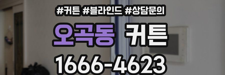 오곡동 커튼