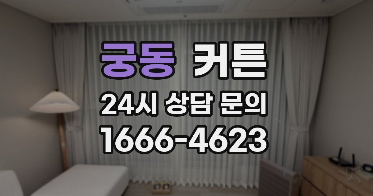 궁동 커튼
