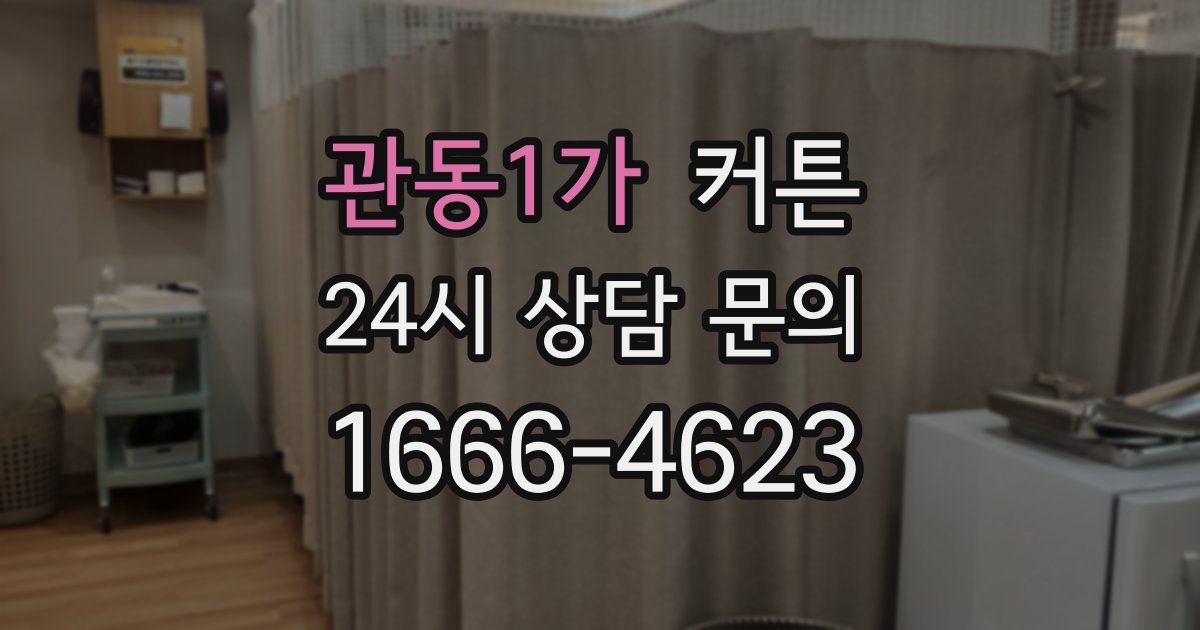 관동1가 커튼