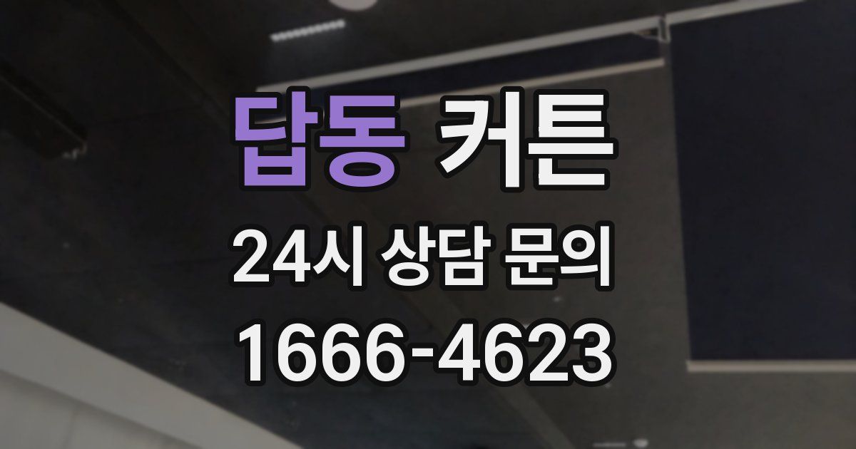 답동 커튼