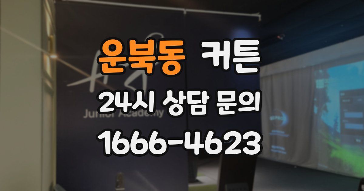 운북동 커튼