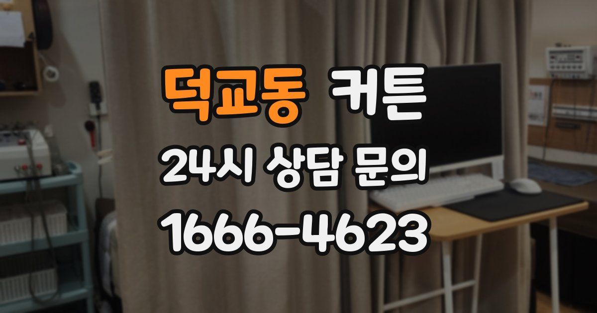 덕교동 커튼