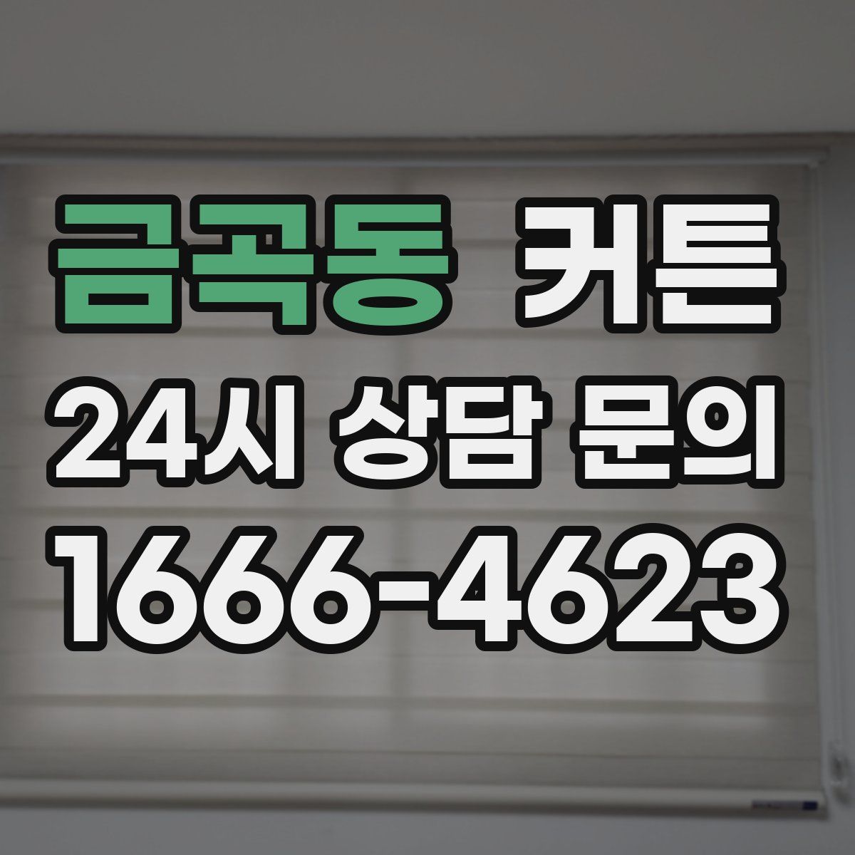 금곡동 커튼