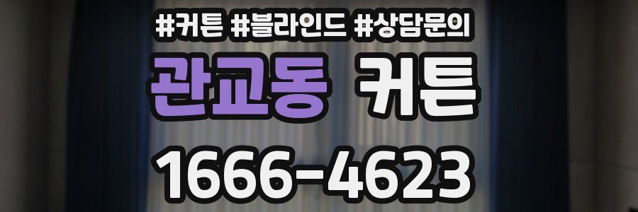관교동 커튼