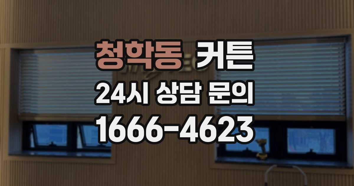 청학동 커튼