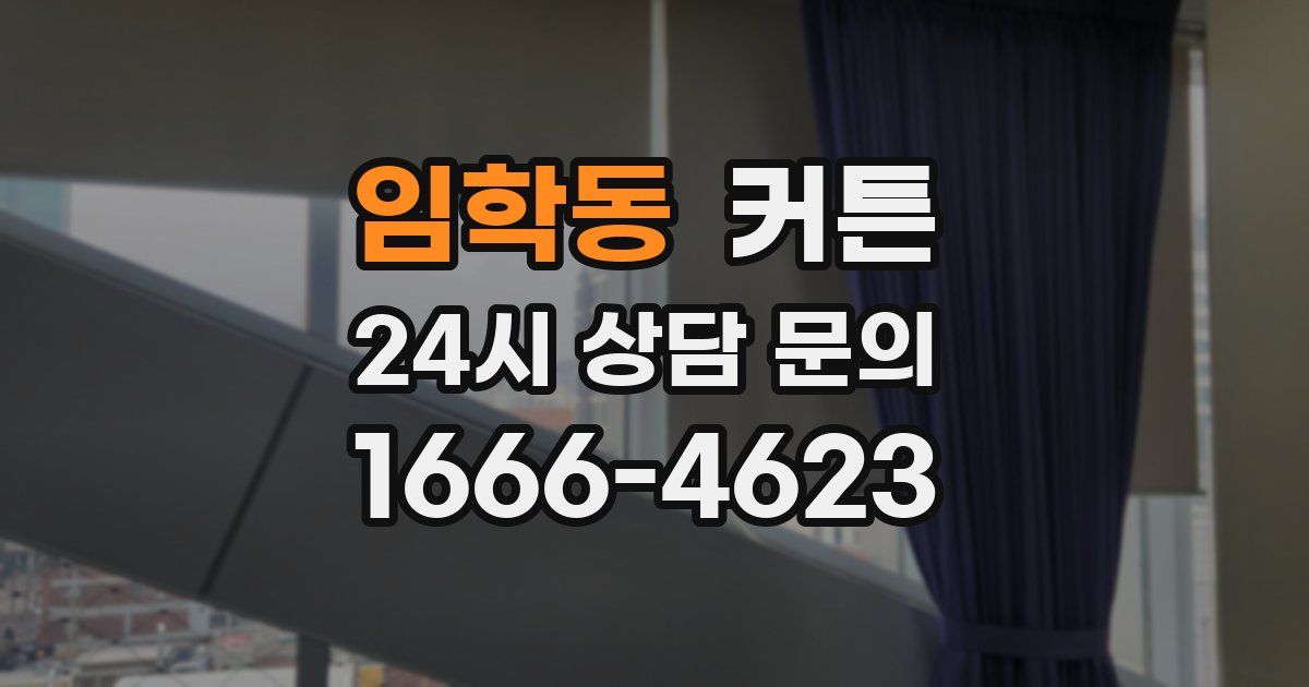 임학동 커튼