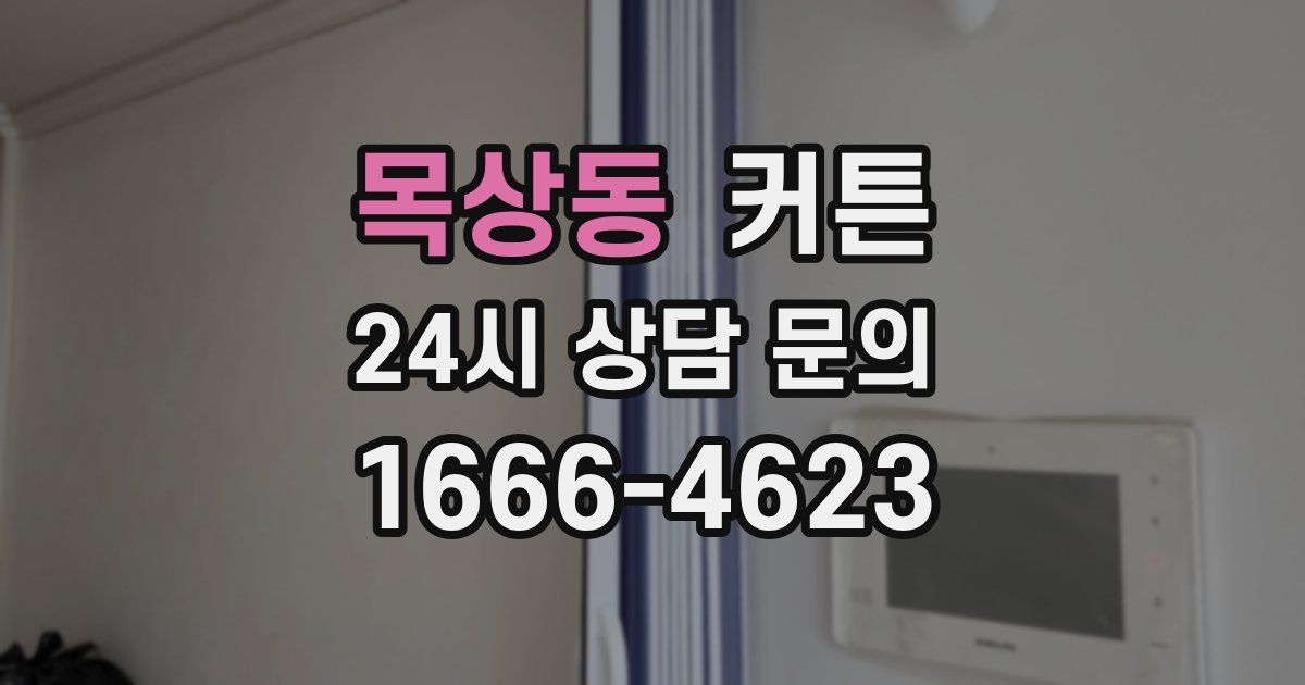 목상동 커튼