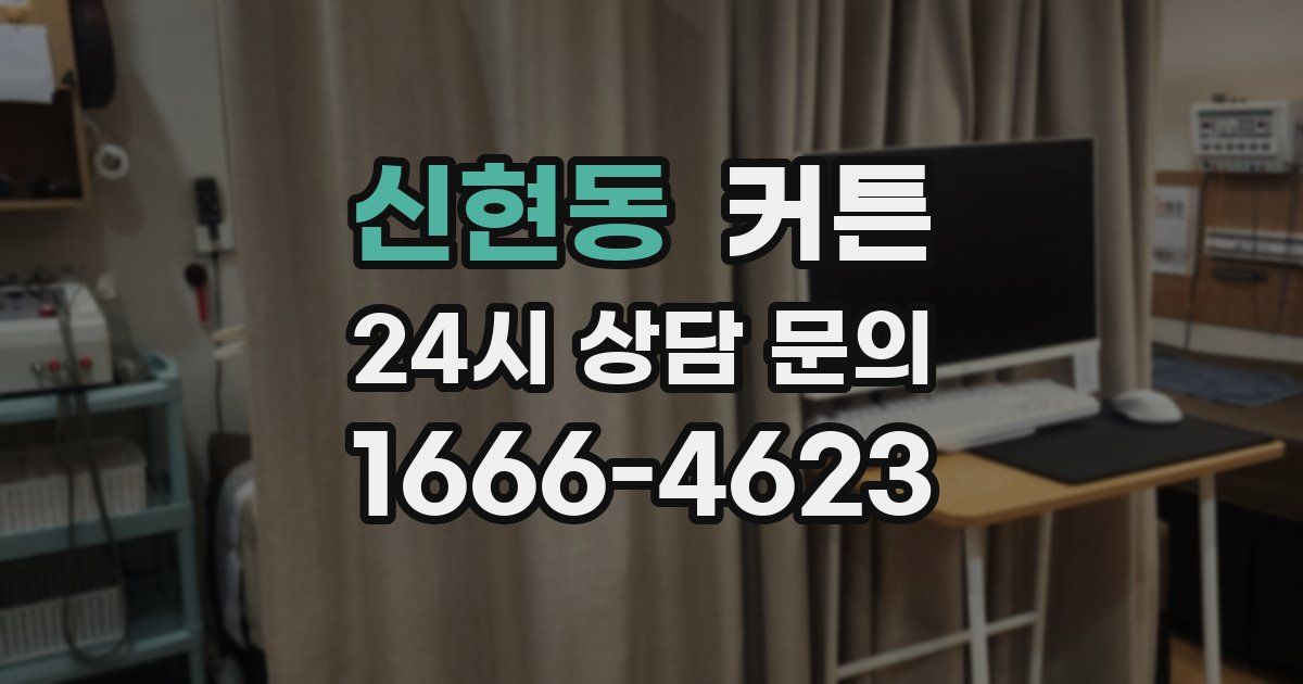 신현동 커튼