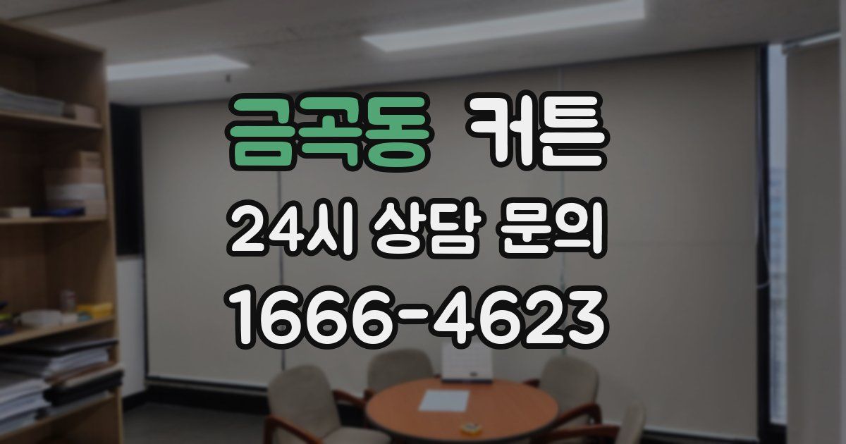 금곡동 커튼