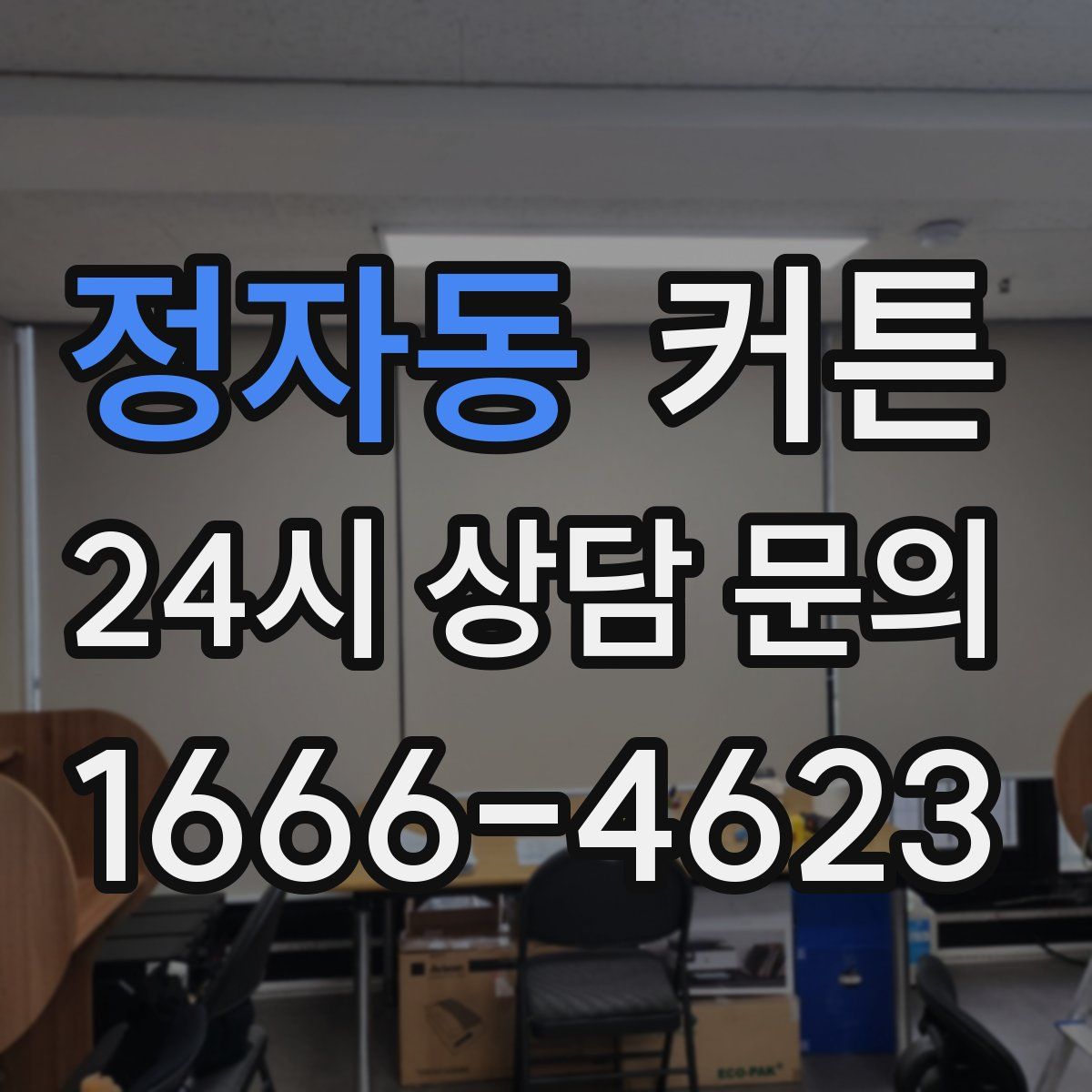 정자동 커튼