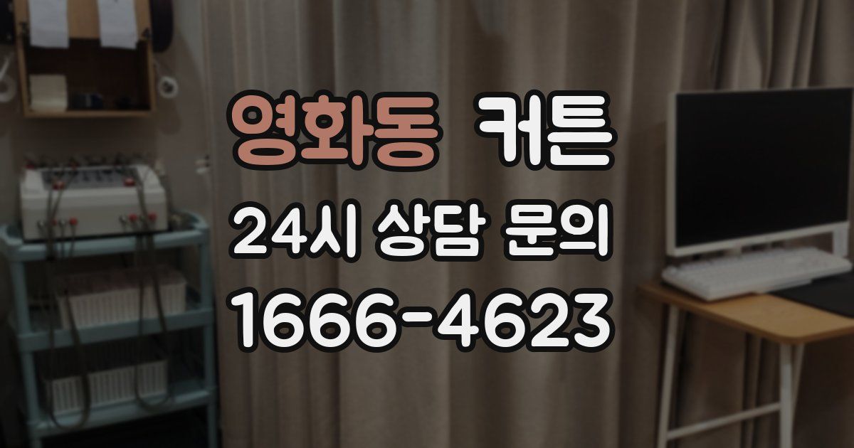 영화동 커튼