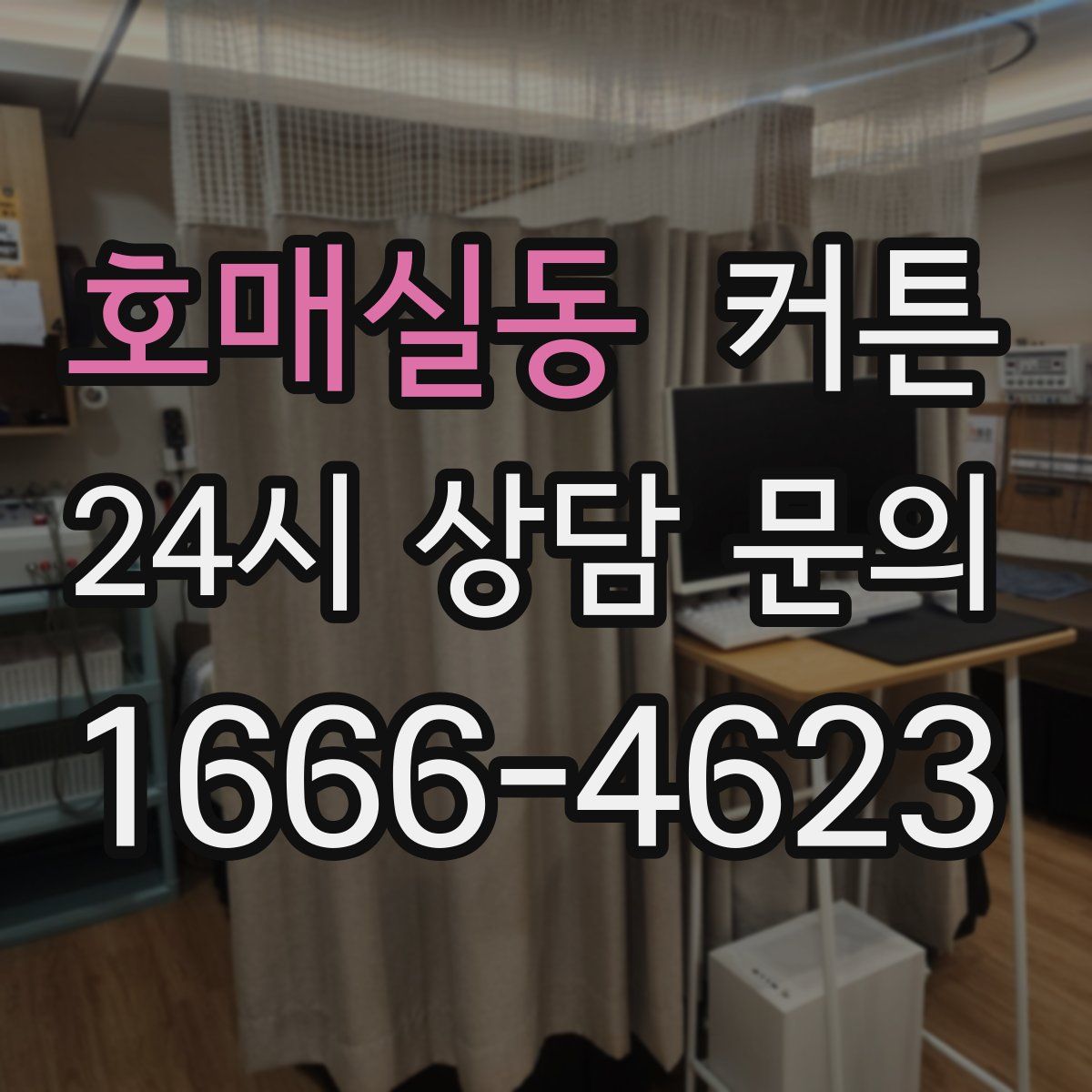 호매실동 커튼